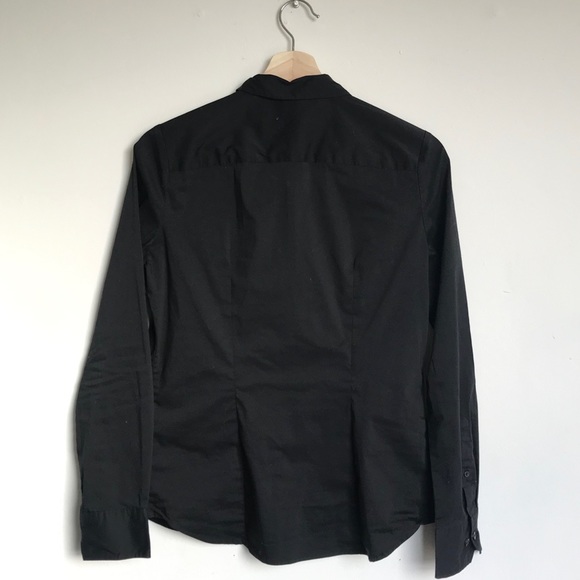 Black H&M button up - Picture 3 of 4